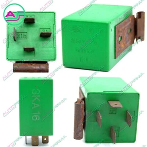 Kraftstoffpumpenrelais Grün Für Ford Sierra Granada II 2.8i XR4i V6 4 Pin 3KA16 - Bild 1 von 6