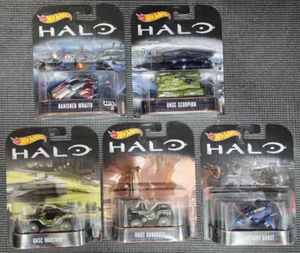 HOTWHEELS Retro Entertainment 2017 B - HALO - Complete full set of 5 Cars 1:64 - Bild 1 von 8