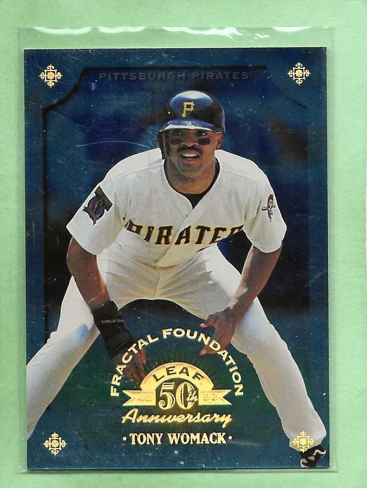 TONY WOMACK - 1998 Leaf Fractal Foundation - #70 (Ser. #815/3999) - Pirates - Image 1 of 1