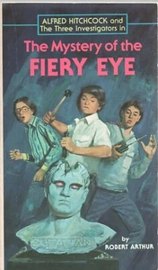 ALFRED HITCHCOCK THREE INVESTIGATORS MYSTERY OF THE FIERY EYE Scholastic 1967 PB - Imagen 1 de 1