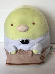 Peluche San-X Sumikko Gurashi Pinguino Barista Rotondo1 Pinguino Caffè Cameriere 11" - Foto 1 di 11