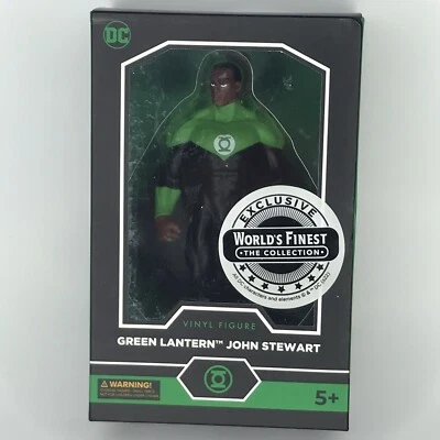 Figura Vinilo John Stewart Linterna Verde DC Comics 6" Worlds Finest Ex Culturefly Foto 1 de 4
