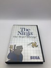 The Ninja Sega Master System W/Manual 8 Bit Retro 1986 #0921