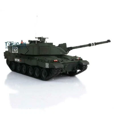 Henglong 1/16 7.0 Plastic Challenger II RTR RC Tank 3908 360° Turret Rotation - Image 1 of 4