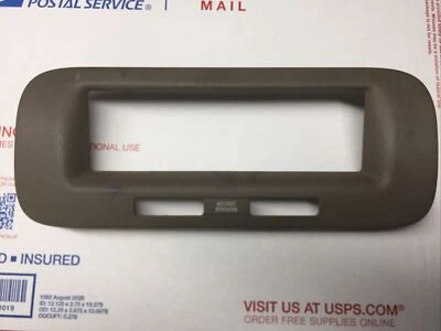 1998-2002 Lincoln Town carro Cartier painel AC moldura acabamento bege fabricante de equipamento original - Imagem 1 de 4