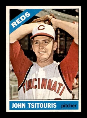 1966 Topps #12 John Tsitouris   VG/VGEX X3521827 - Image 1 of 3