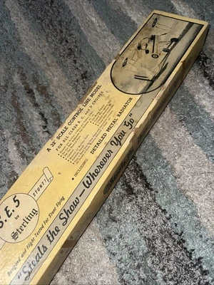 sterling models balsa wood airplane kits - S.E.5 A 32” SCALE CONTROL LINE MODEL - Image 1 of 4