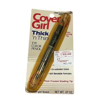Lápiz de ojos vintage Cover Girl Pro-Lining carbón delineador de ojos nuevo de colección utilería maquillaje nuevo Foto 1 de 4
