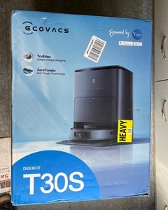 ECOVACS DEEBOT T30S Robot Vacuum and Mop, 11000Pa, Hot Water Mop Washing - Picture 1 of 5