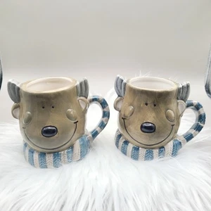 Rentier Urlaub Tassen, 2er Set - Bild 1 von 6