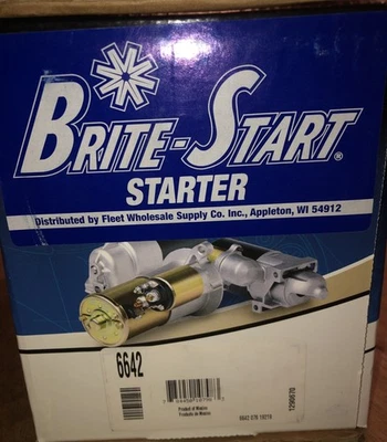 Starter Motor-Starter BBB Industries 6642 Reman - Image 1 of 3