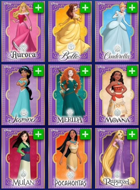[DIGITAL] Topps Disney - Royal Realms 25 S1 - Purple Character - Pick - Image 1 of 1