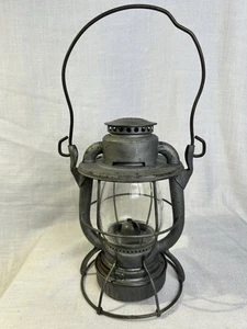 Rare VTG S-3-1942 Dietz Vesta New York Railroad Kerosene Lantern Clear CNX USA - Picture 1 of 16