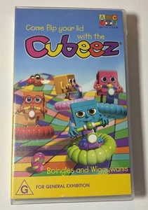THE CUBEEZ - BOINGLES AND WIGGYWAMS - ABC For Kids - VHS PAL - Free Aus Post! - Picture 1 of 6