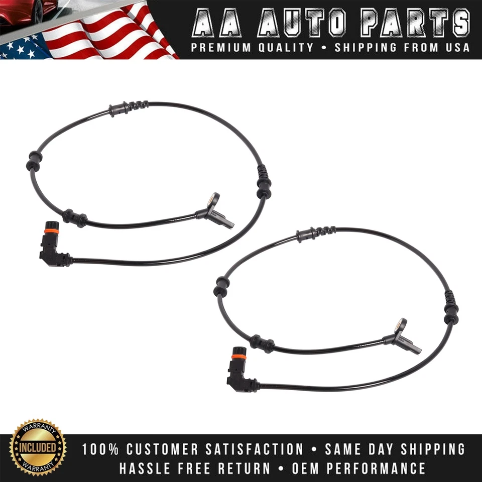 2 sensores de velocidad de rueda ABS delanteros para Mercedes-Benz GL320 2007-2009 3,0 L 1645400917 Foto 1 de 4