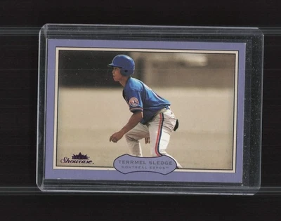 2003 Fleer Showcase Terrmel Sledge Masterpiece Rookie #/1 1/1 - Image 1 of 2