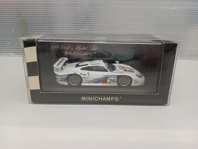 Minichamps 1997 #26 Porsche 911 GT1 1/43 Minicar - Image 1 of 4