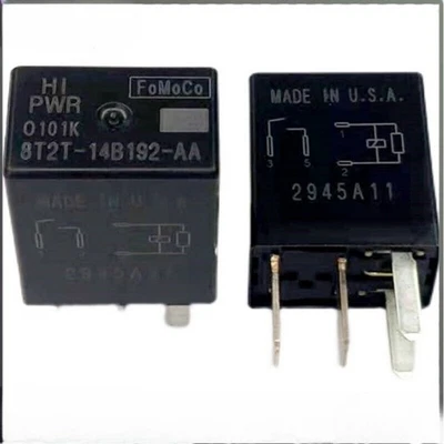 2pcs New 8T2T-14B192-AA FoMoCo HI PWR Relay 4Pins - Image 1 of 2