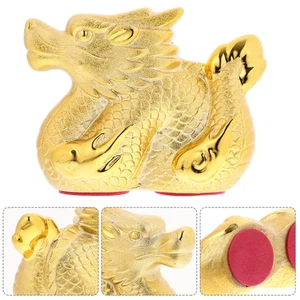  Neujahr Drache Figur Miniatur Figuren Deko Tischdeko - Bild 1 von 12