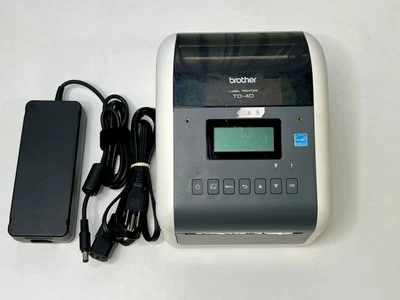 Brother TD-4550DNWB Thermal Barcode Shipping Label Printer USB Serial WiFi - Image 1 of 4