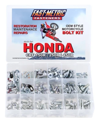 Fast Metric 320pc Supersized Bolt for Kit for Honda CRF 150R 250R 450R 250X 450X - Image 1 of 4