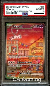 PSA 10 GEM MINT Mew Ex SVP053 ALTERNATE ART HOLO PROMO SVP 053 Pokemon Card - Picture 1 of 2