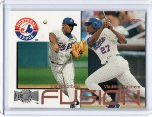 VLADIMIR GUERRERO - UGUETH URBINA 2000 Skybox Metal FUSION INSERT #7 - EXPOS - Picture 1 of 1