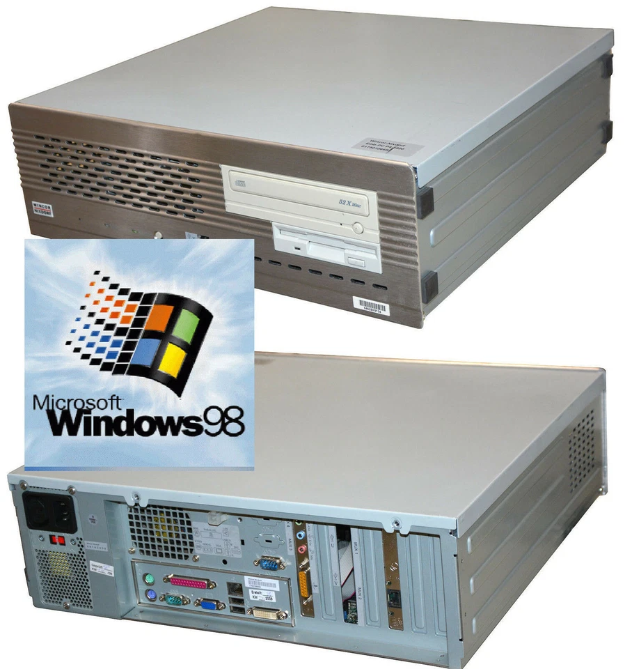 Computer for Win 98 With RS-232 Lpt Parallel 1,44MB Fdd 40GB HDD Lan Sound 55 - Image 1 of 1
