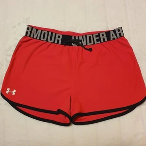 UNDER ARMOUR Youth/Girl's Heat Gear Shorts Pink Size XL - Picture 1 of 7