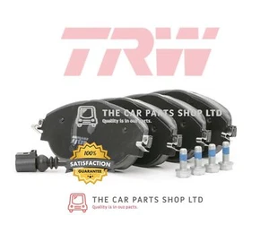 FOR VW GOLF R MK7 2013> PREMIUM TRW FRONT AXLE BRAKE PADS SET - Picture 1 of 1