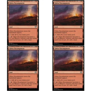 4 x GHITU ENCAMPMENT NM Speed vs Cunning MTG Land - Unc - Picture 1 of 1