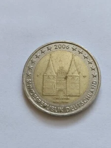 2 Euro Münzen 2006 F Schleswig-Holstein Deutschland - Bild 1 von 2