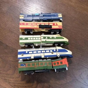 Takara Diaclone Train Robot 5 pieces Limited Rare Discontinued Collectable Japan - Picture 1 of 24