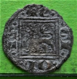ALFONSO X (1252-1284) Obolo, CORUÑA, Ve - Imagen 1 de 2