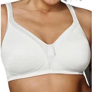 Sujetador Playtex 18 Horas 4803 Sin Alambres Talla 42DDD Blanco Soporte Suave Alisado - Imagen 1 de 11
