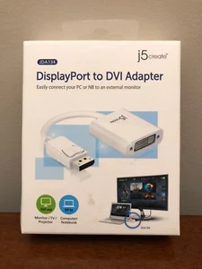 j5create Display Port to DVI Adapter JDA134 - Picture 1 of 3