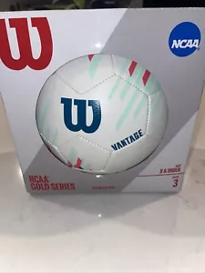 Wilson NCAA Gold Series Avid Match Play Size 3 Multi Color Soccer Ball Youth - Picture 1 of 4