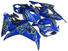 Injection Abs Plastic Yellow Flame Blue Fairing Kit Fit For 2006-2007 Cbr 1000Rr