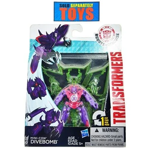 Transformers DIVEBOMB (espalda negra) RID Robots in Disguise Mini Con figura robot - Imagen 1 de 3