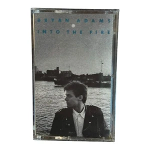 Bryan Adams Into The Fire 1987 Cassette Tape Vintage AM Records Chrome - VG - Picture 1 of 3