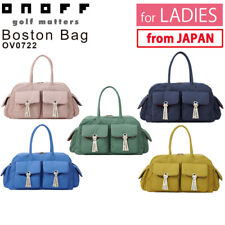 New!! For Lady ONOFF GOLF JAPAN BOSTON BAG OV0722 EQUIPMENT 49x25x28cm 2022sp