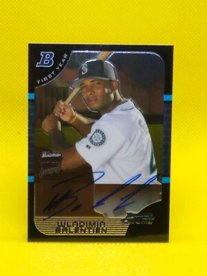 Wladimir Balentien 2005 Bowman Chrome 1st Year AUTOGRAPH #344 Seattle Mariners - Image 1 of 2