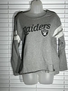 Junk Food Clothing Company Raiders Schulterfreies Sweatshirt Damen Medium - Bild 1 von 8