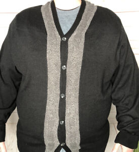 Geoffrey Beene black sweater/cardigan sz XXL - MSRP 65.00