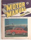 Motor Manual 1951 Aug Plymouth Sunbeam Talbot Jaguar XK120 Studebaker Tempo Mata