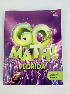 Go Math! Florida 3rd Grade Book Mathematics Standards NEW Homeschool Paperback - Picture 1 of 23