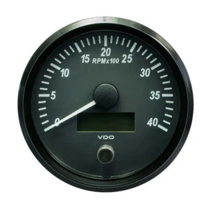 VDO SingleViu 100mm (4") Tachometer - 4000 RPM [A2C3832800030] - Picture 1 of 1