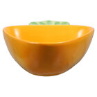 Easter Ceramic Carrot Fruit Bowl & Snack Tray