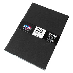 Pack of 3 A4 Sketch Books Zieler 140gsm White Cartidge Paper Art Drawing Pads - Picture 1 of 3