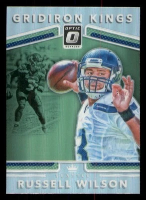 2017 Donruss Optic #21 Russell Wilson Gridiron Kings - Image 1 of 2